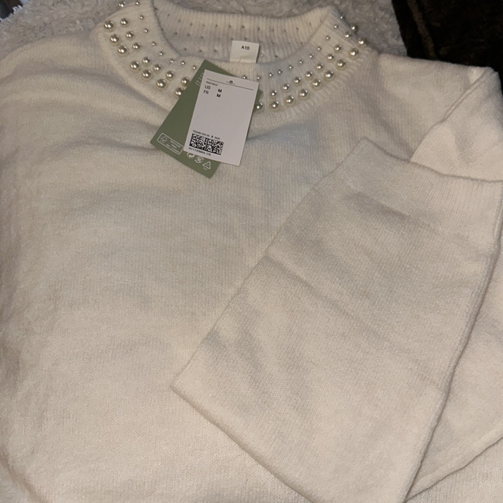 Beaded Sweater - Picture 2 of 2